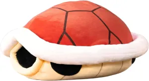 Club Mocchi-Mocchi- Mario Kart Plush - Red Shell Plushie - Squishy Mario Toys and Cute Stuffed Animals - Gaming Room Decor - Video Game Collectibles - 15 Inch