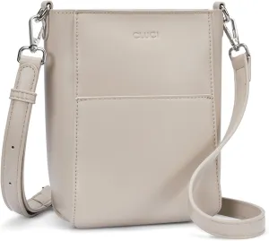 CLUCI Small Crossbody Bags for Women Trendy PU Leather Cell Phone Purse Wallet with Adjustable Strap