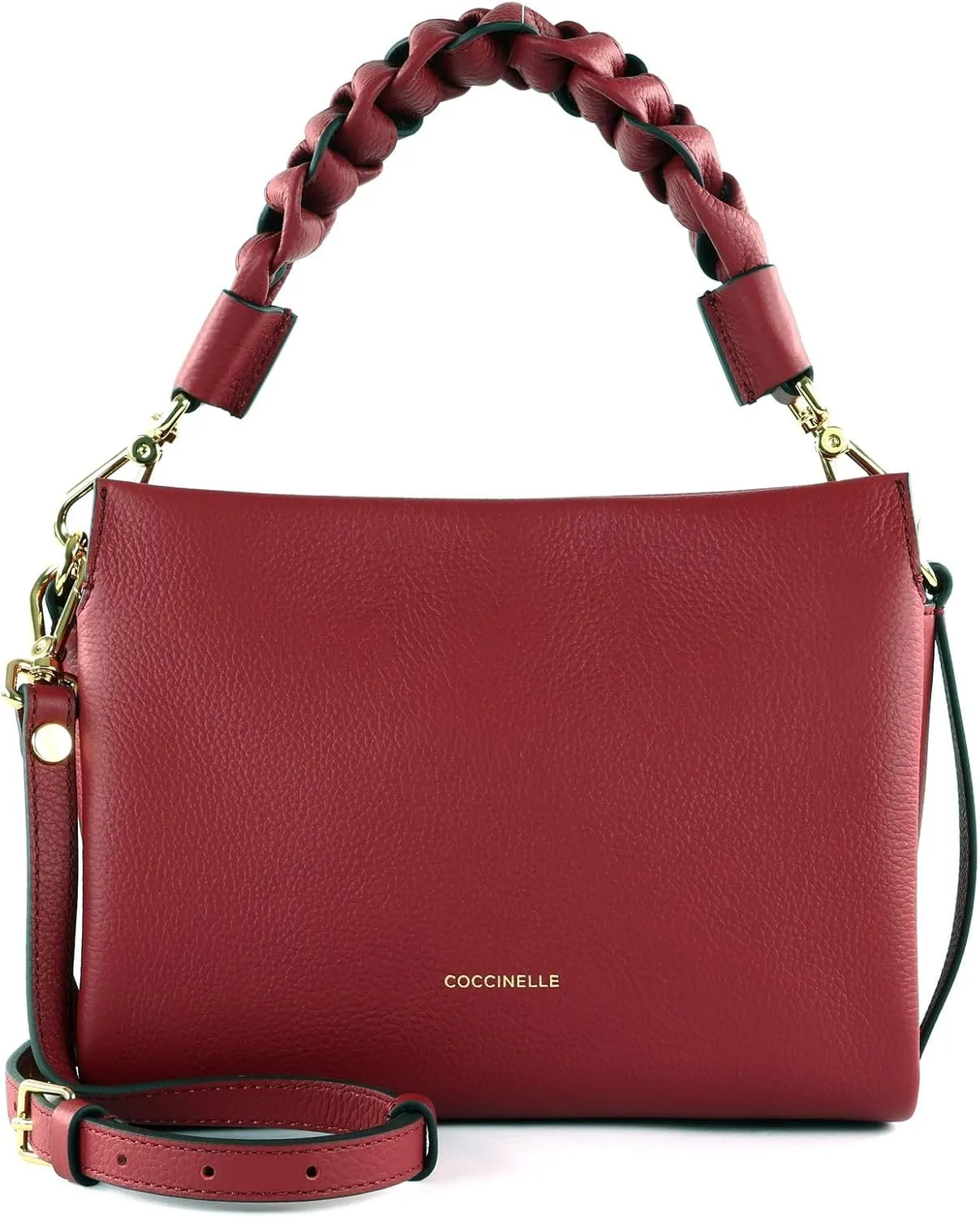 Coccinelle Red Leather Women's Handbag