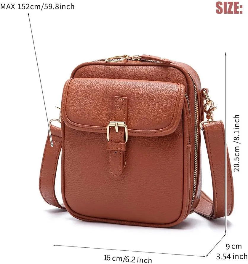 Collaboraten1 Crossbody Leather Bag, Collaborateam Urvashi Tojoyride Collaboration, Anti Theft, 10 Card Slots
