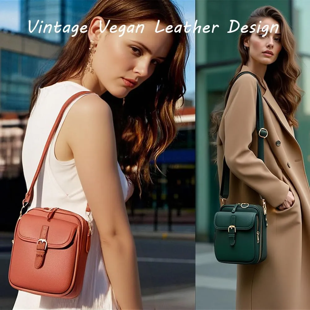 Collaboraten1 Crossbody Leather Bag, Collaborateam Urvashi Tojoyride Collaboration, Anti Theft, 10 Card Slots