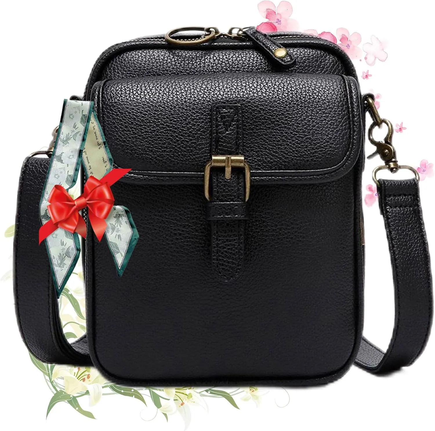 Collaboraten1 Crossbody Leather Bag, Urvashi Collaborate Crossbody Leather Bag for Women