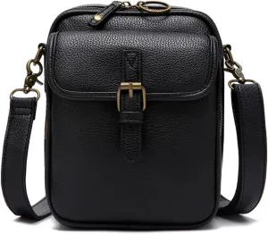 Collaboraten1 Crossbody Leather Bag, Urvashi Crossbody Leather Bag with Card Slots, Anti-Theft Shoulder Bags Women