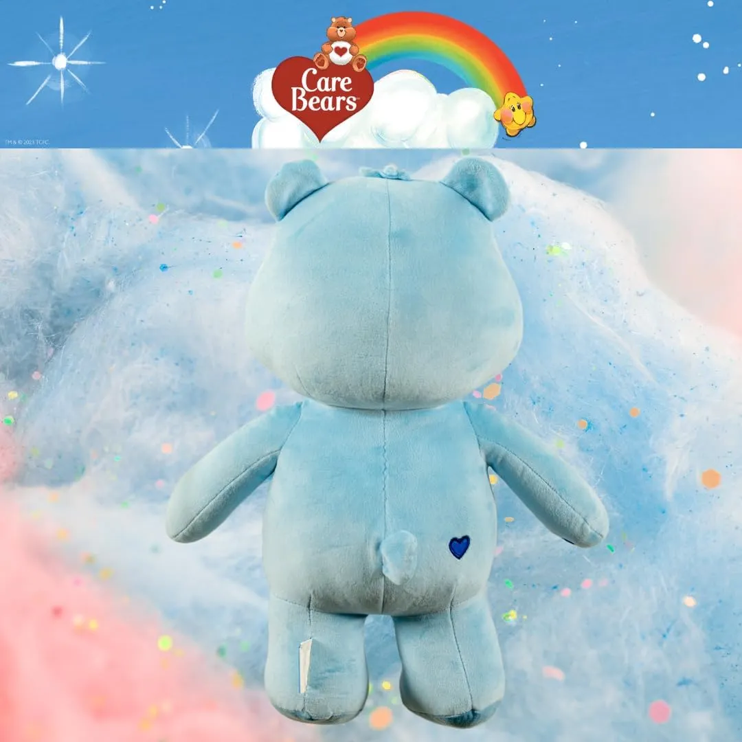 Collectibles Care Bears Grumpy Bear Bedding Super Soft Cozy Decorative Pillow, (Officially Licensed Product) By Franco