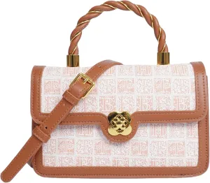 Color-Block Crossbody Bags for Women Purses Cute Designer Handbags Shoulder Bag Adjustable Shoulder Strap