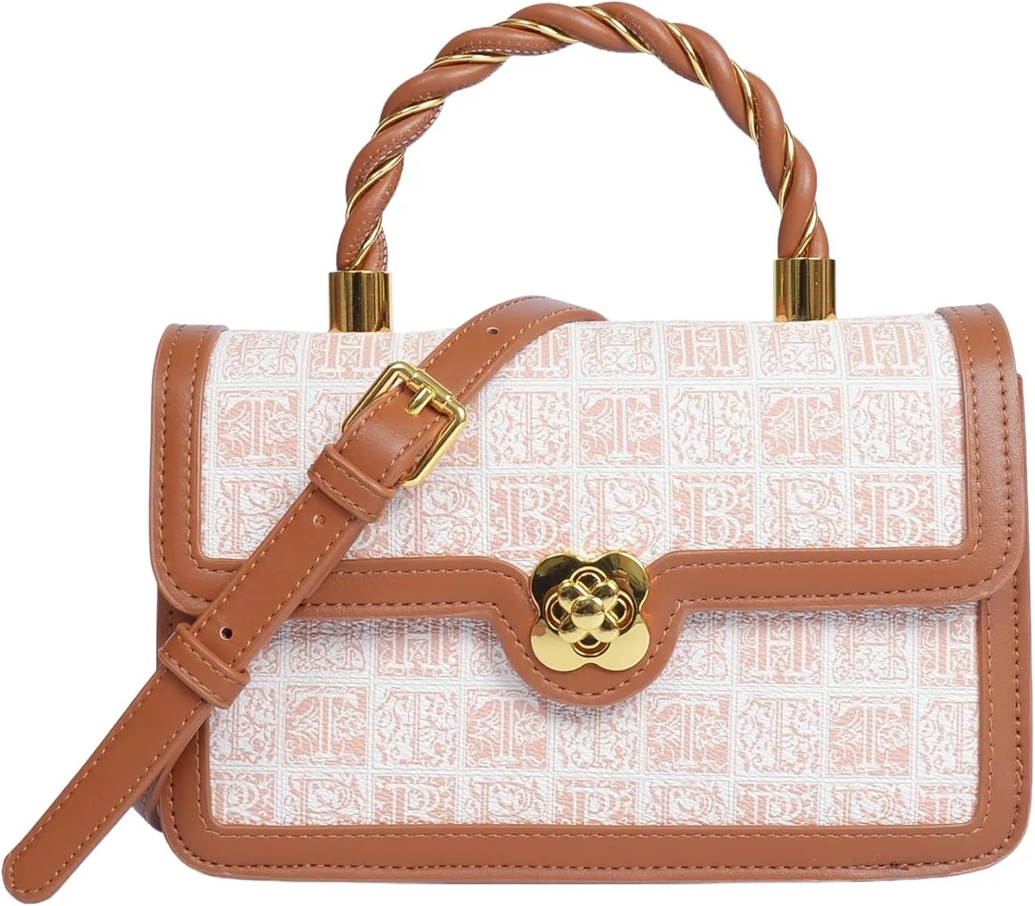 Color-Block Crossbody Bags for Women Purses Cute Designer Handbags Shoulder Bag Adjustable Shoulder Strap