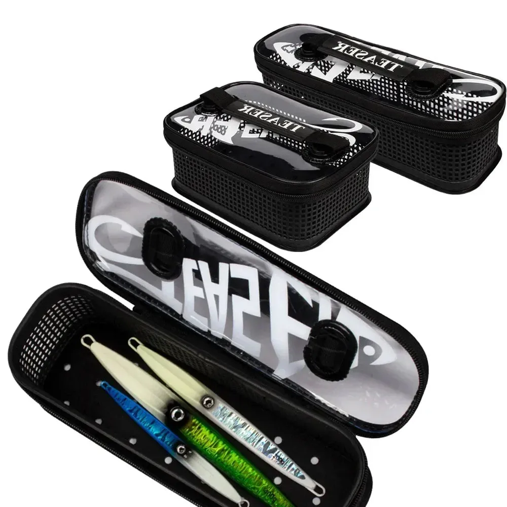 Compact PVC Jig Carry Bag – Durable Fishing Tackle Storage Case