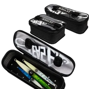 Compact PVC Jig Carry Bag – Durable Fishing Tackle Storage Case