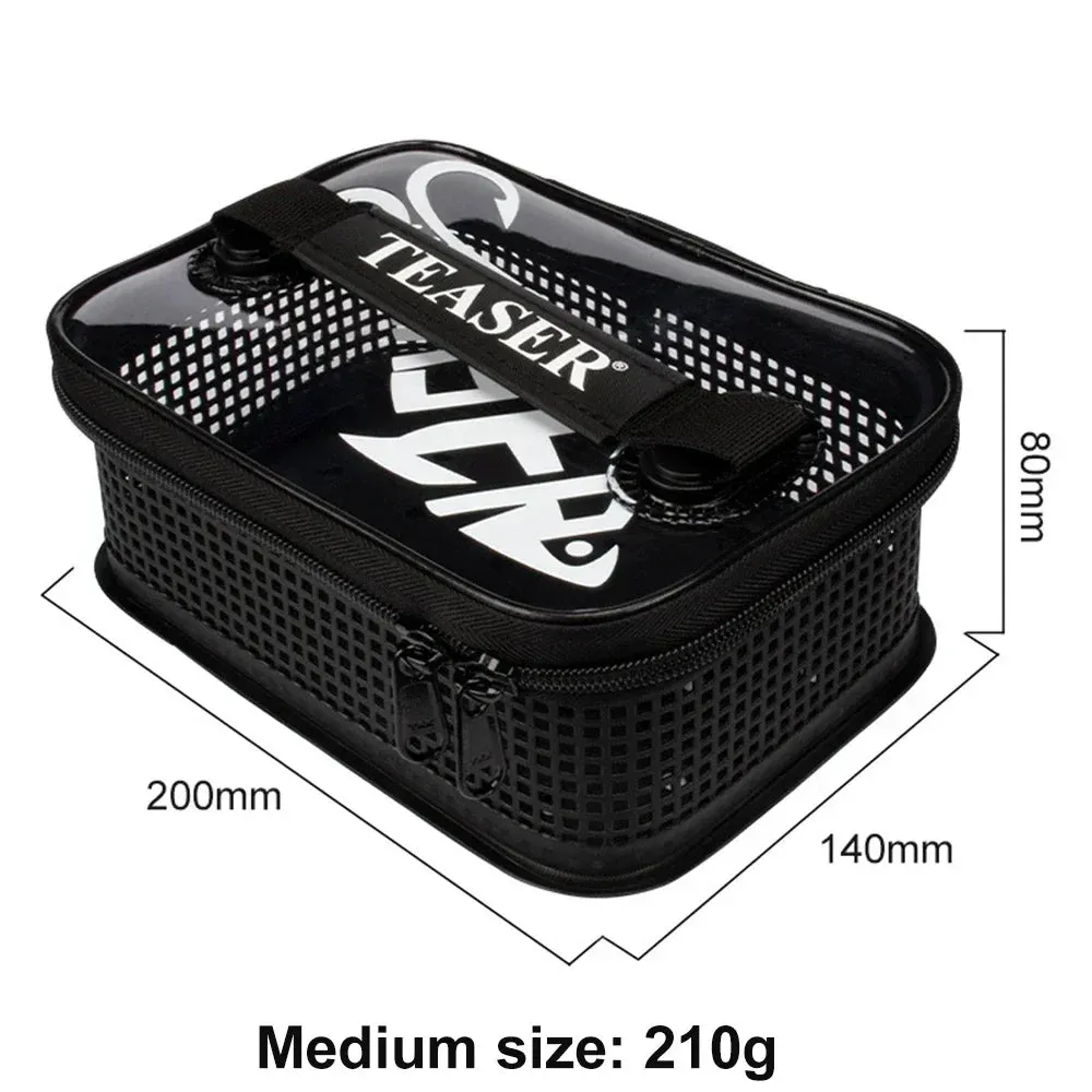 Compact PVC Jig Carry Bag – Durable Fishing Tackle Storage Case