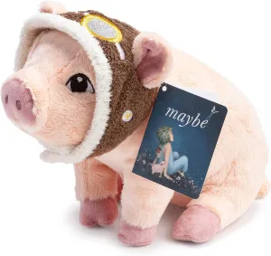 Compendium Flying Pig Plush A Cute Stuffed Animal Companion to The Book Maybe 5″W x 6. 5″H x 9. 25″D