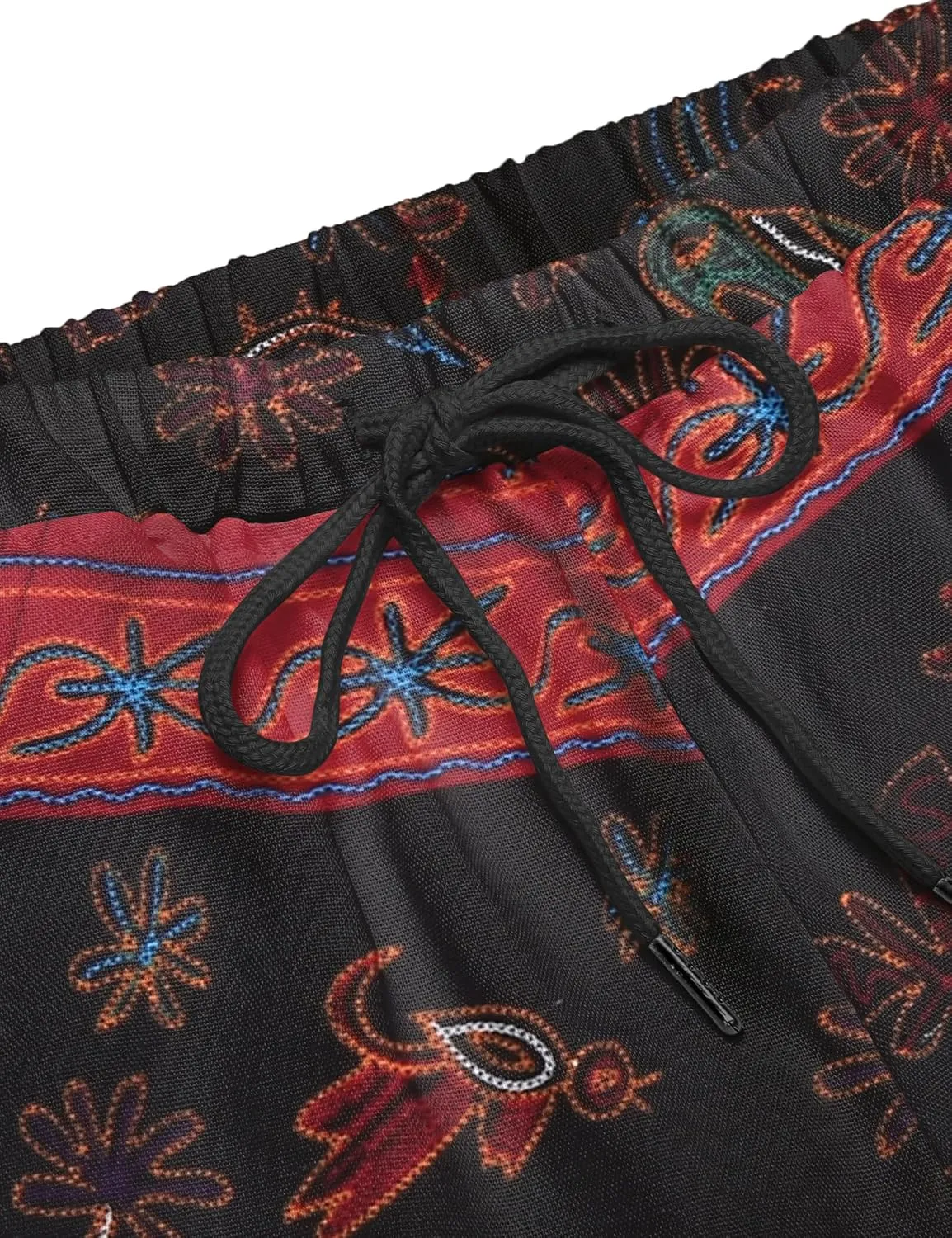 COOFANDY Men's Linen Harem Drawstring Pants Casual Elastic Waist Lightweight Trouser Hippie Summer Beach Yoga Pants