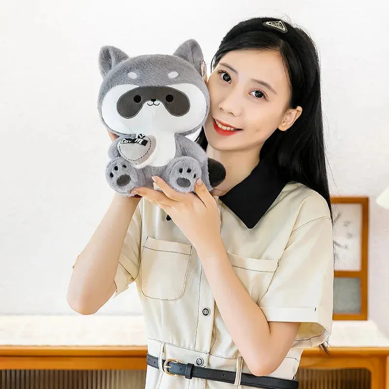 Coonie and Goonie the Raccoon Plushie Buddies
