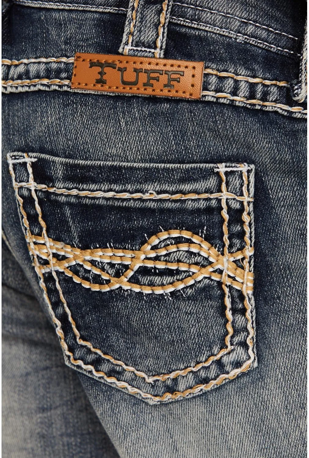 Cowgirl Tuff Western Jeans Girls Timeless Trouser Medium Wash GJTIMT