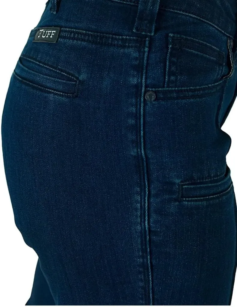 Cowgirl Tuff Western Jeans Womens Classic Wide Leg Dark Wash JCWIDE