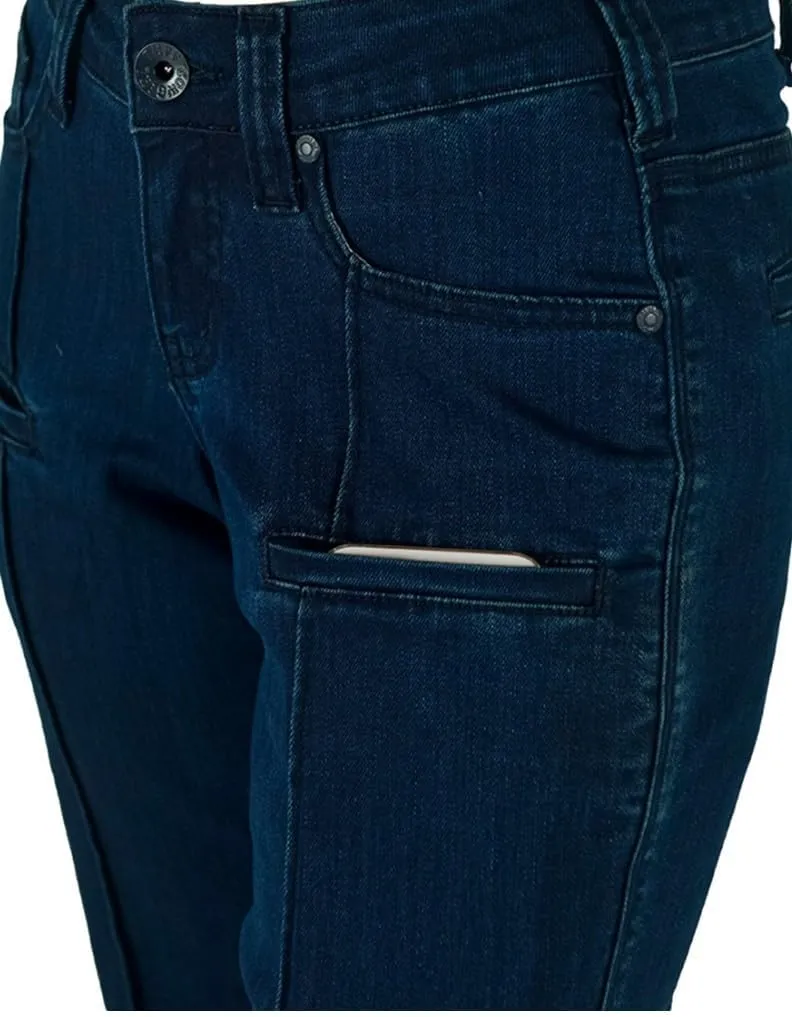 Cowgirl Tuff Western Jeans Womens Classic Wide Leg Dark Wash JCWIDE