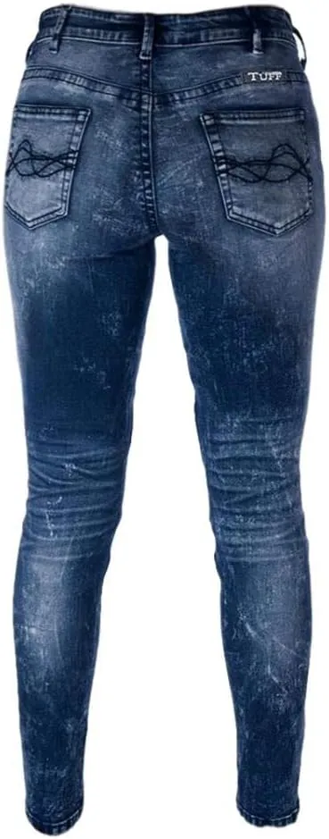 Cowgirl Tuff Western Jeans Womens Tornado Skinny Medium Wash JSTNDO