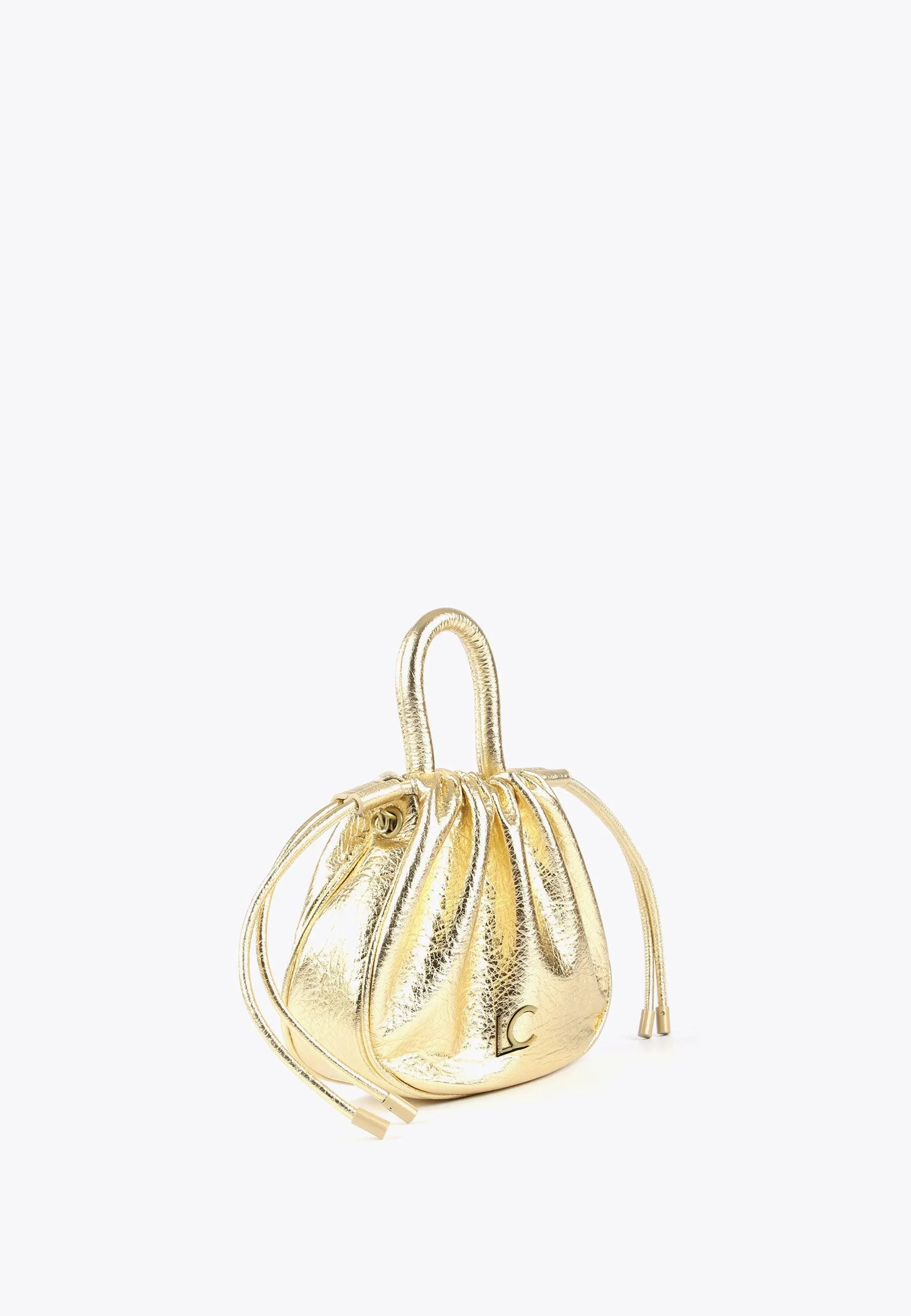 Crossbody bag with raised logo