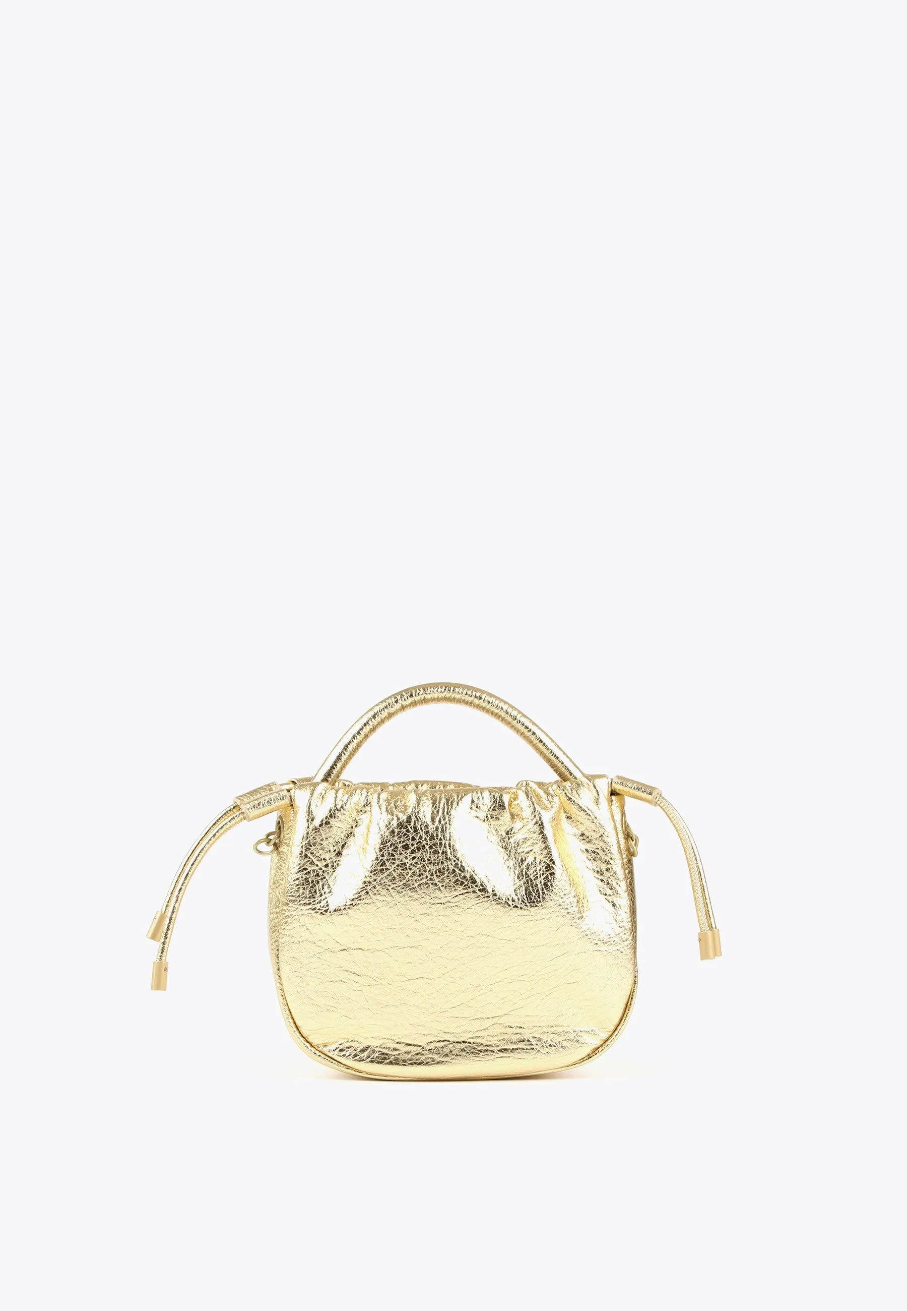 Crossbody bag with raised logo