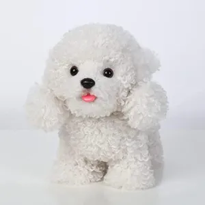 CU-MATE Walking Poodle Dog,Electronic Stuffed Toy Dog, Interactive Puppy Pet Dog, Walking, Barking,Wagging Tail & Talking,Gifts for Boys Girls