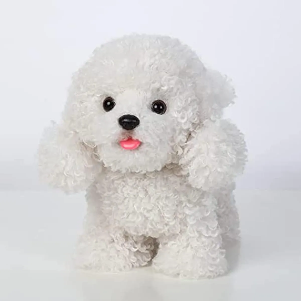 CU-MATE Walking Poodle Dog,Electronic Stuffed Toy Dog, Interactive Puppy Pet Dog, Walking, Barking,Wagging Tail & Talking,Gifts for Boys Girls
