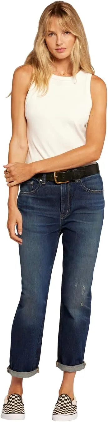 Current/Elliott Women's The Boy Genius Boyfriend Classic Fit Jean