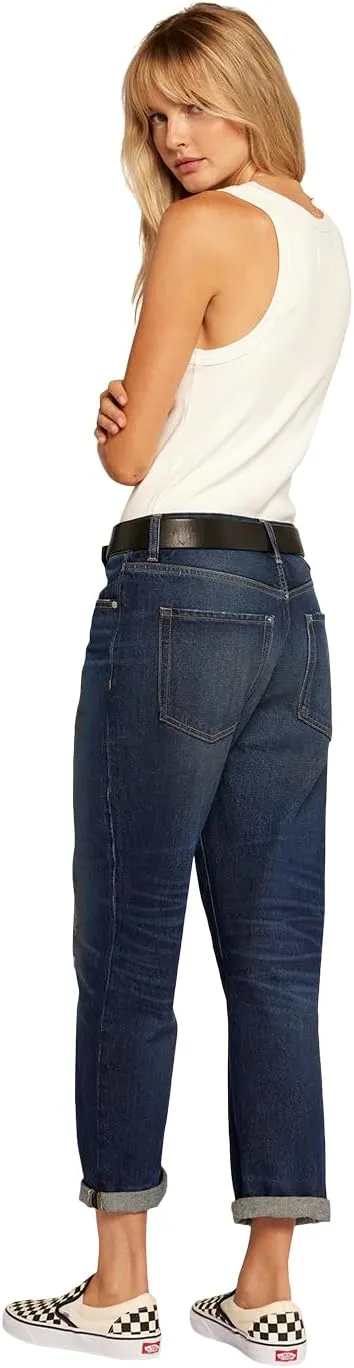 Current/Elliott Women's The Boy Genius Boyfriend Classic Fit Jean