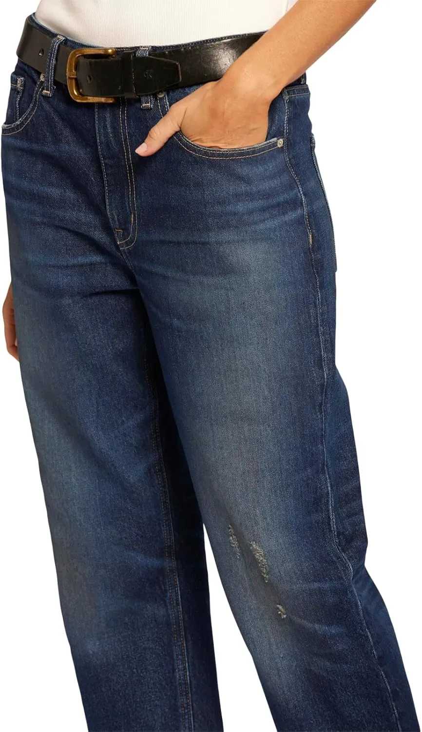 Current/Elliott Women's The Boy Genius Boyfriend Classic Fit Jean
