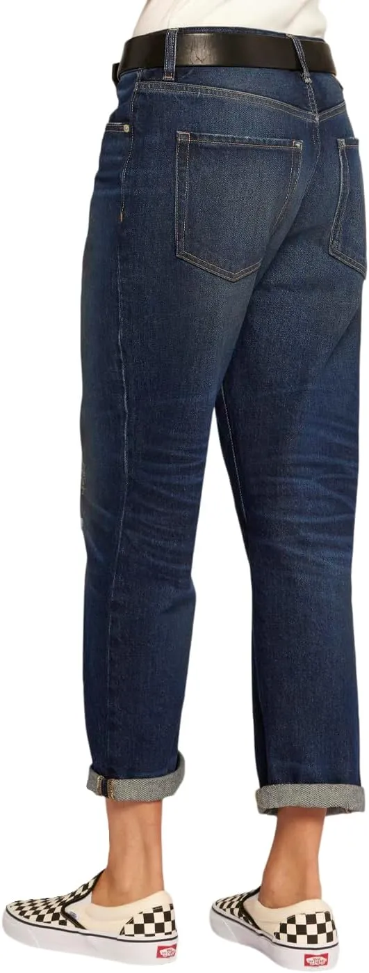 Current/Elliott Women's The Boy Genius Boyfriend Classic Fit Jean