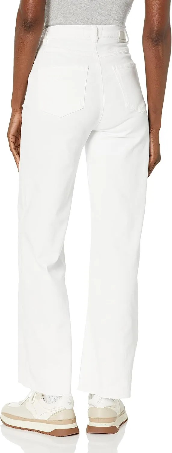 Current/Elliott Women’s The Navigator Wide Leg Pant – High Rise Denim for Women
