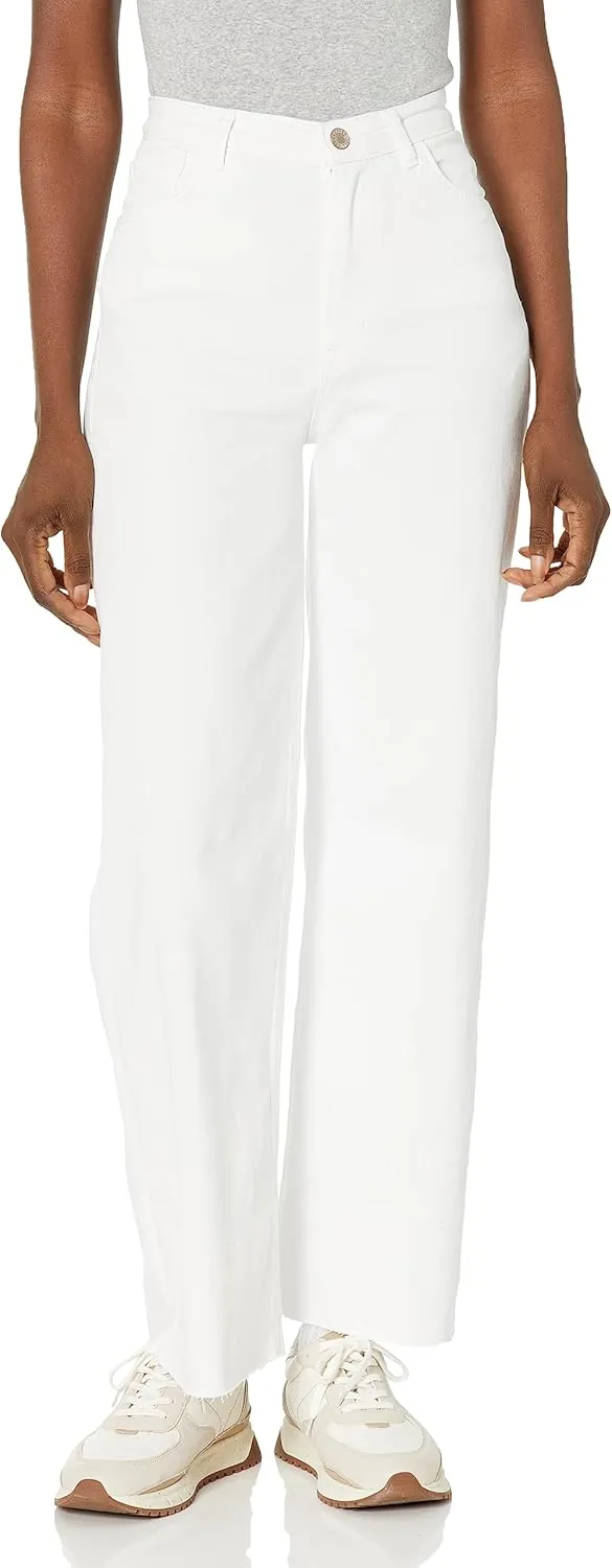 Current/Elliott Women’s The Navigator Wide Leg Pant – High Rise Denim for Women