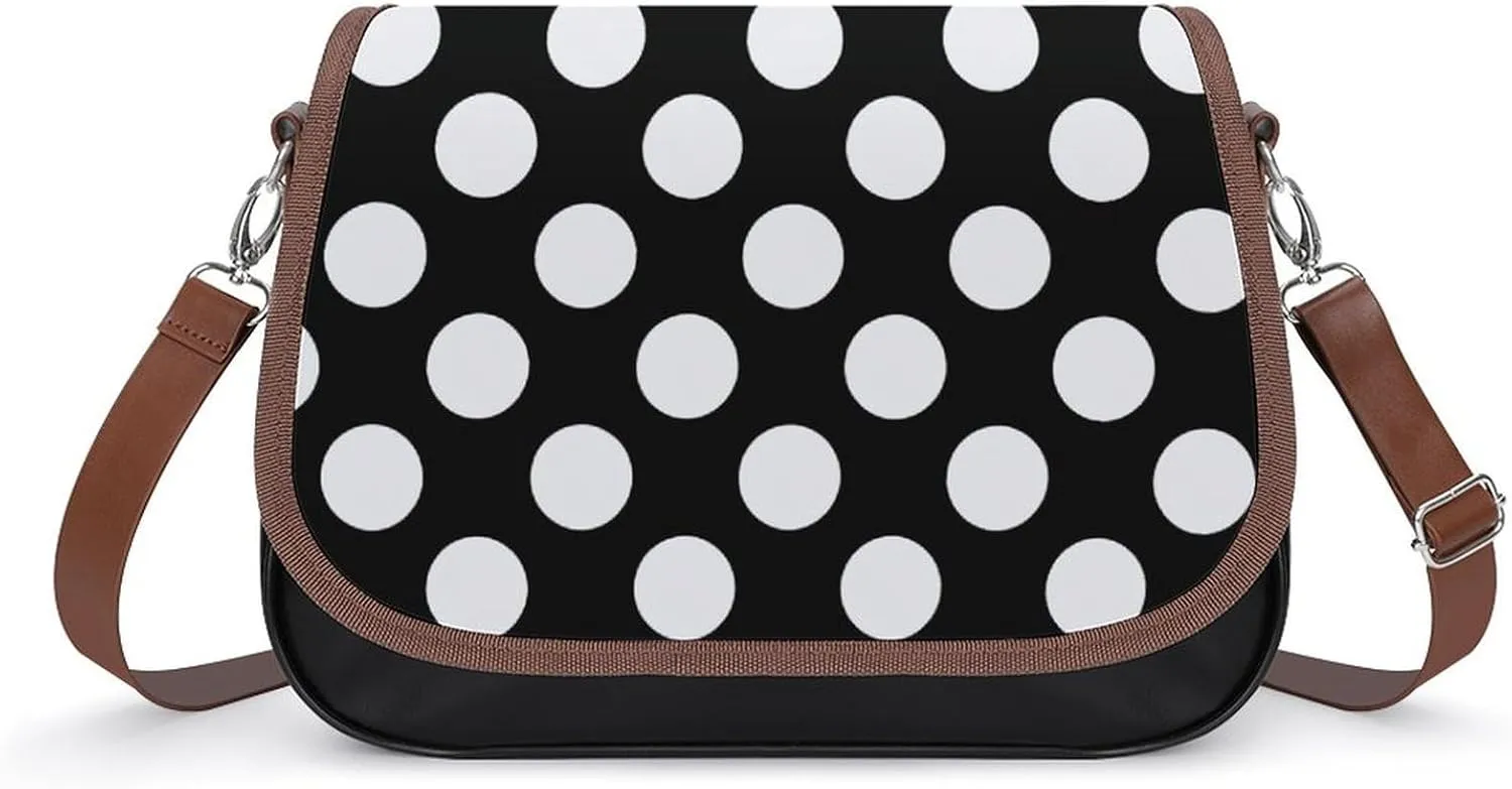 Cute Bear Crossbody Bag Leather Crossbody Bag,flapover Crossbody Bag,crossover Shoulder Bag with Adjustable Strap