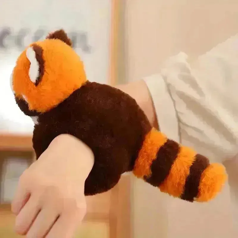 Cute Forest Animal Series Plush Slap-on Bracelet