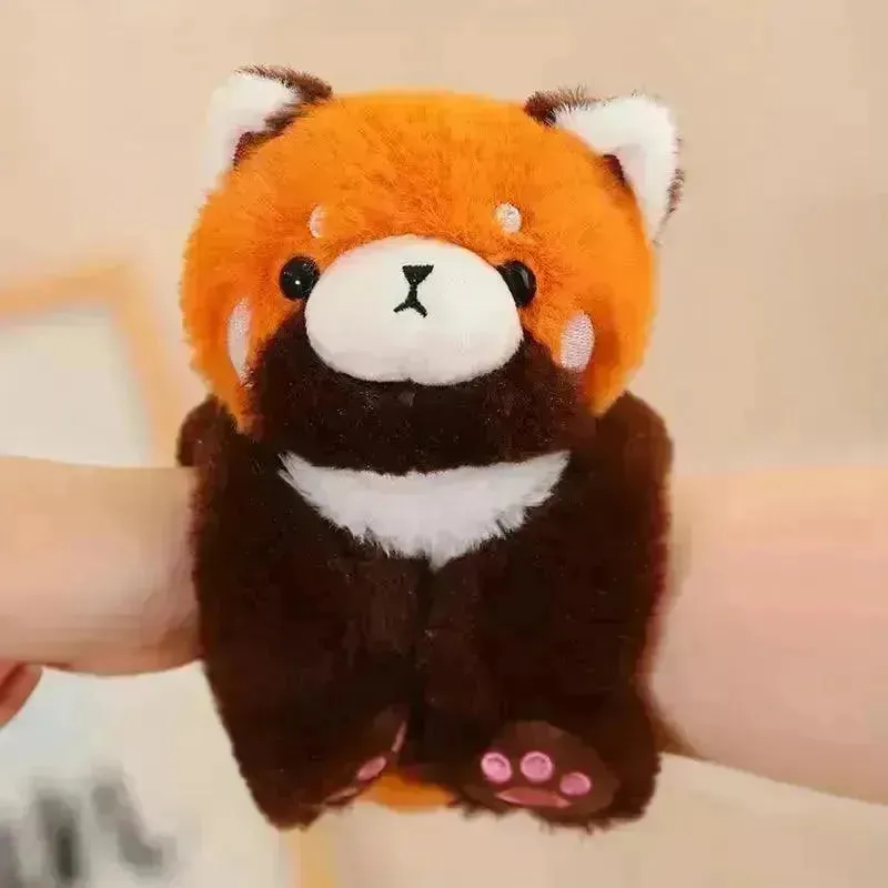 Cute Forest Animal Series Plush Slap-on Bracelet