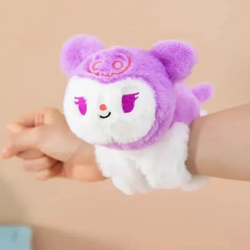 Cute Forest Animal Series Plush Slap-on Bracelet