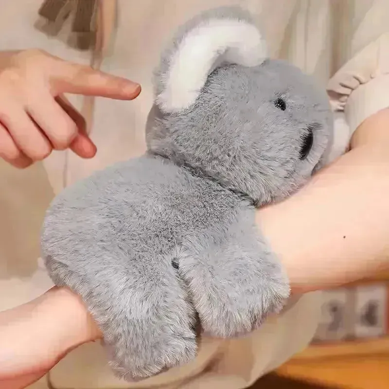 Cute Forest Animal Series Plush Slap-on Bracelet