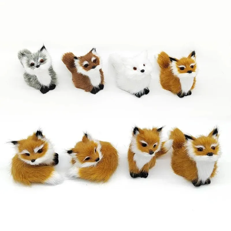 Cute Fox Miniature Ornament