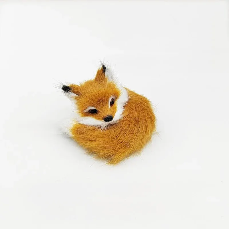 Cute Fox Miniature Ornament