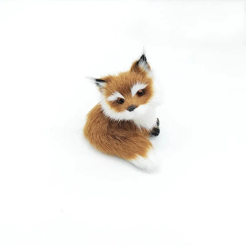 Cute Fox Miniature Ornament