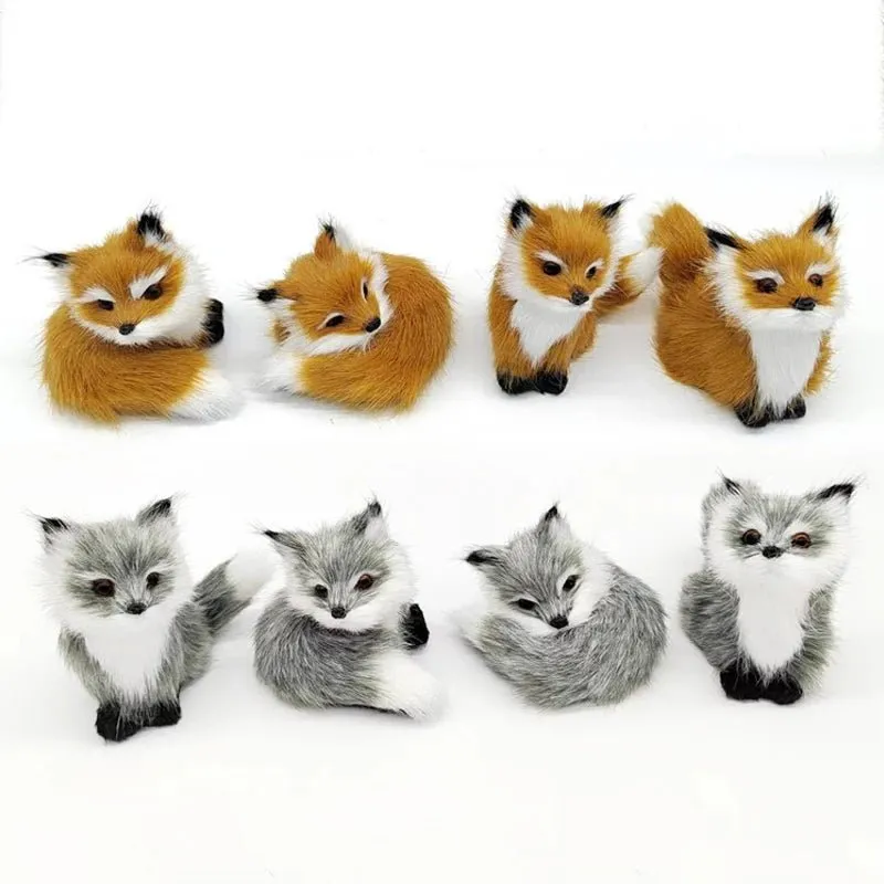 Cute Fox Miniature Ornament