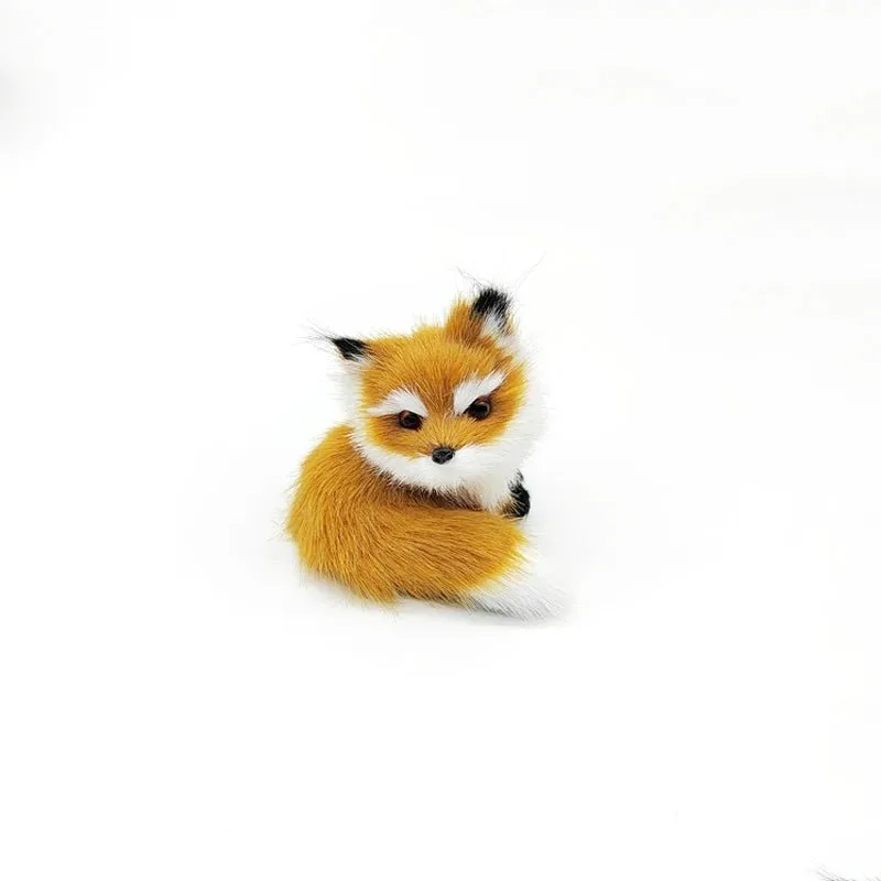 Cute Fox Miniature Ornament
