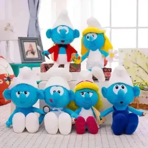 Cute Smurfs Family Plushies