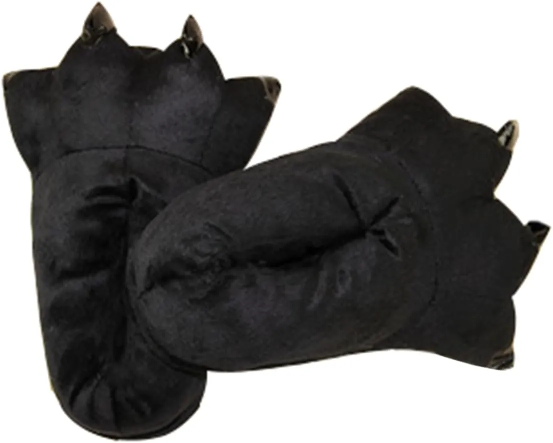 CuteOn Unisex Soft Plush Cartoon Winter Slippers Cosplay Costume Animal Paw Claw Shoes