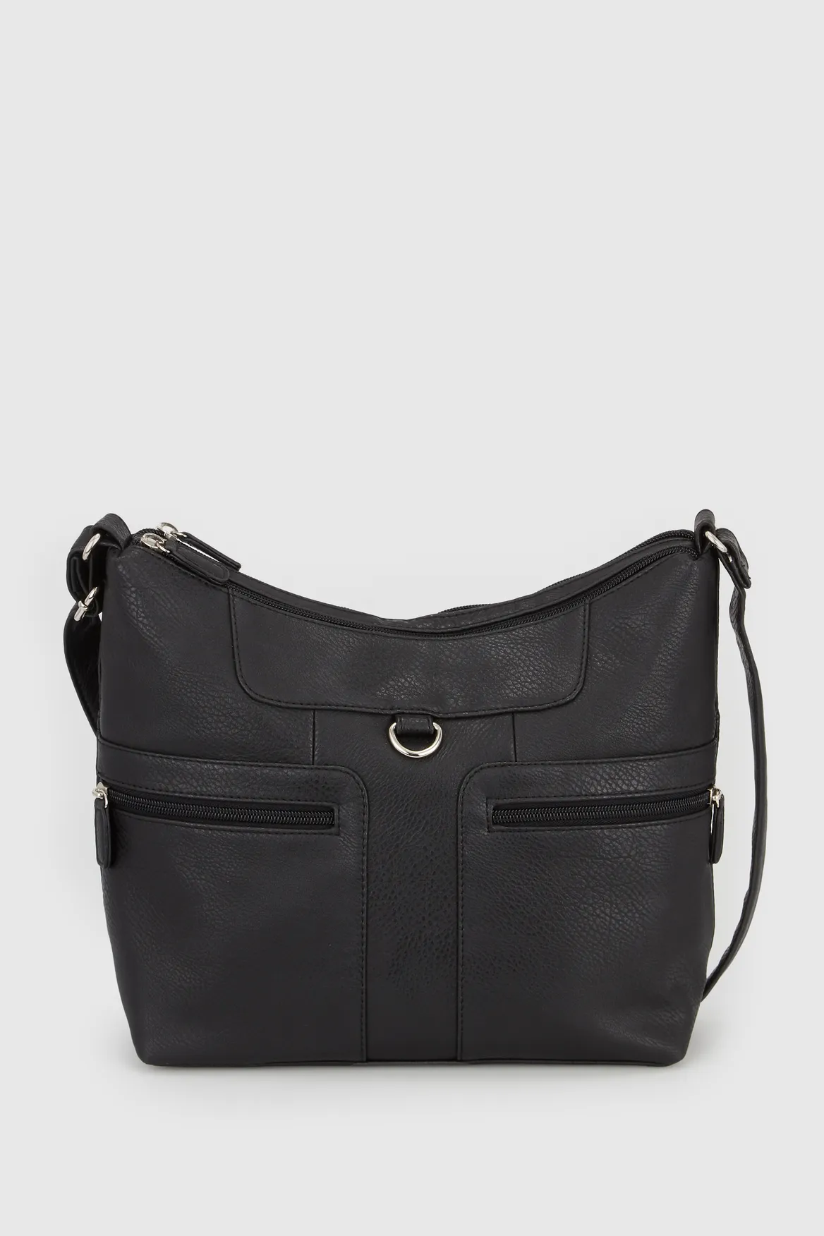 D Ring Large Crossbody Bag