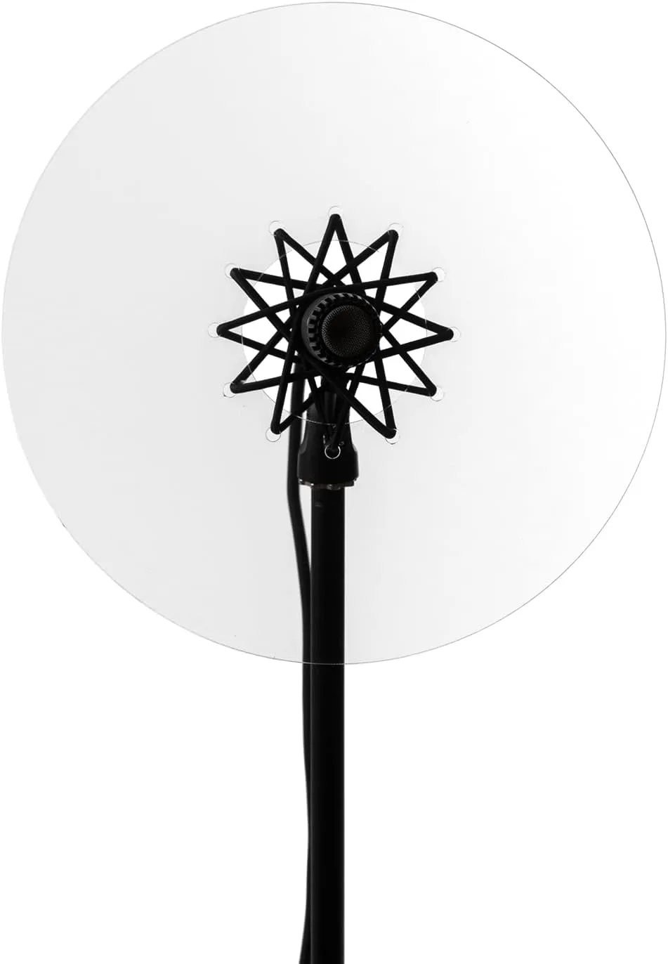 Deflector for trumpets, trombones, bass trombones, flugelhorns, saxophone mirror, acrylic reflector for horn (Clear, Wind Instruments(universal))
