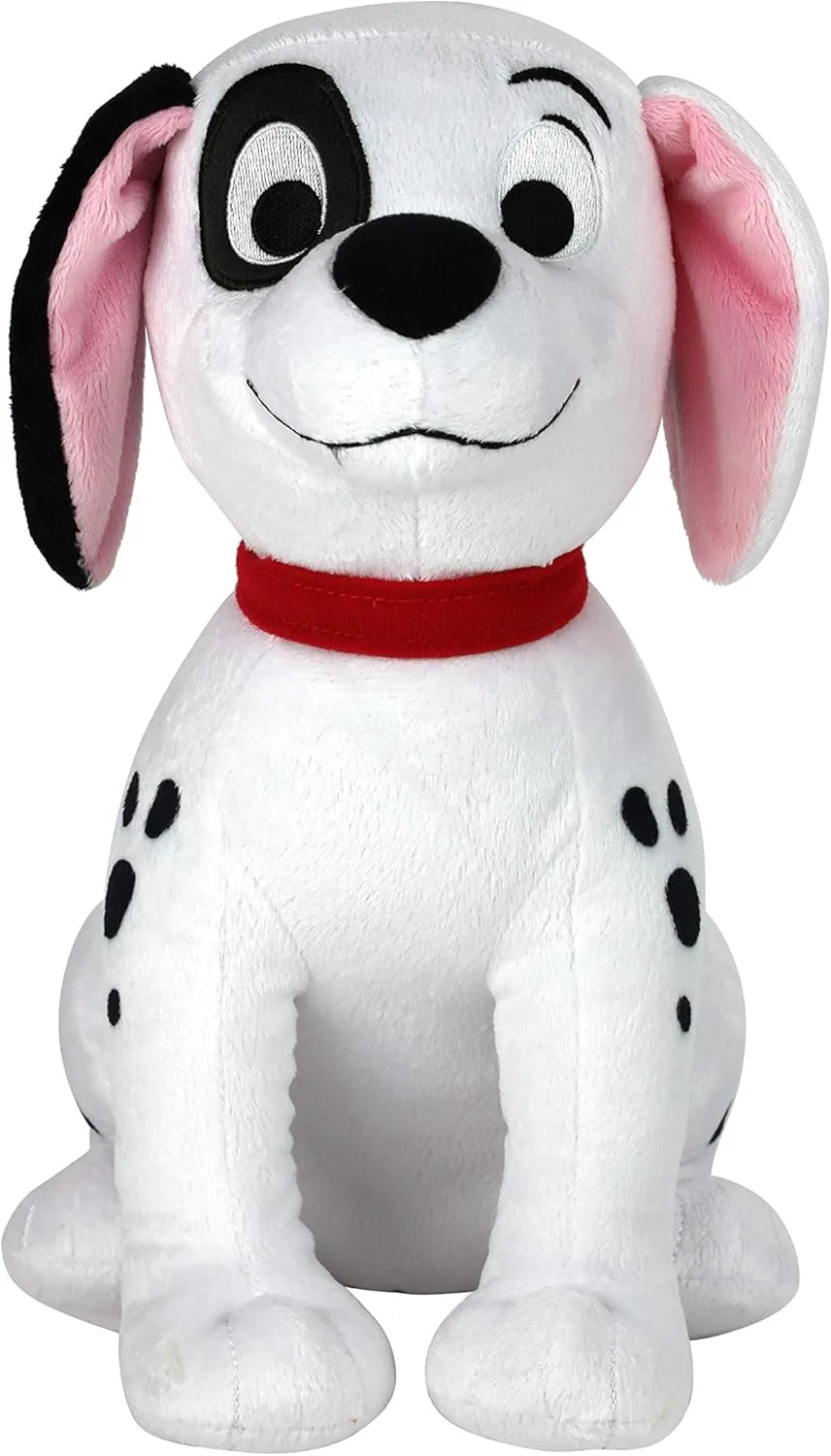 Disney Classics Friends Large 11.5-Inch Plush Patch, Disney's 101 Dalmatians, Stuffed Animal, Dog, Kids Toys for Ages 2 Up by Just Play