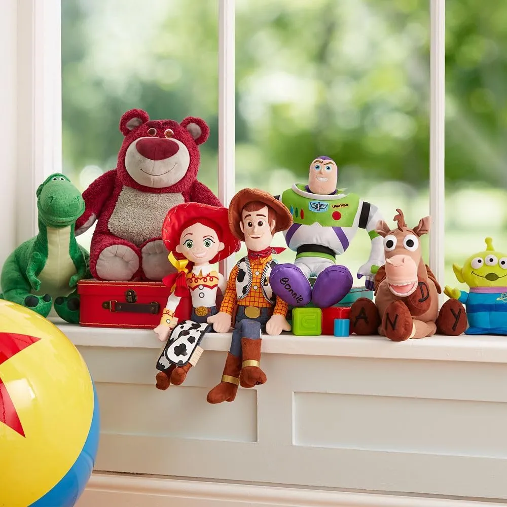 DISNEY STORE Official Toy Story Plush, Rex, Iconic Cuddly Toy Character with Embroidered Eyes and Soft Plush Features, Suitable for All Ages