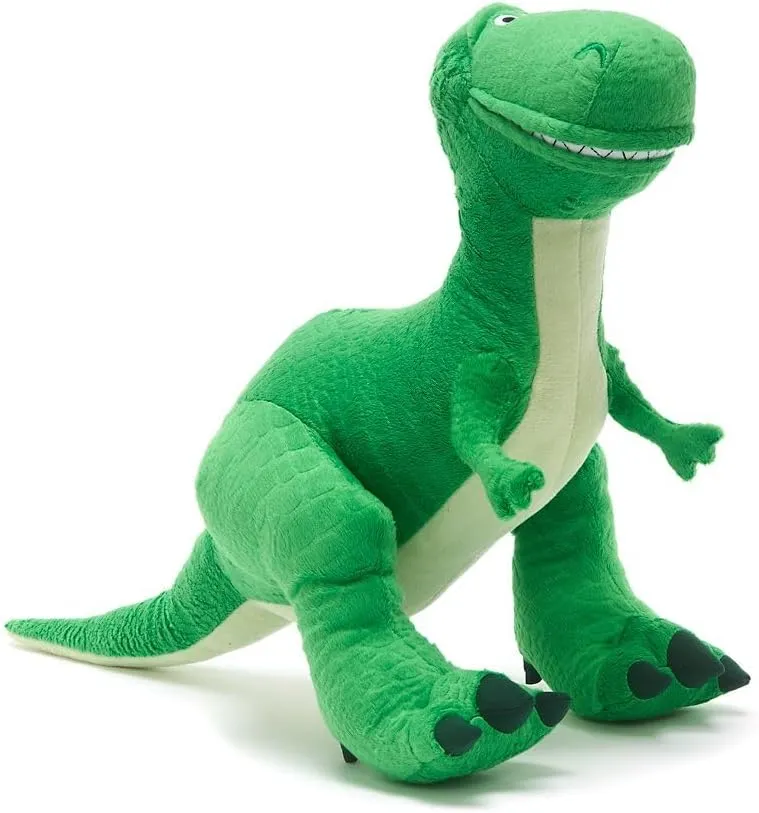 DISNEY STORE Official Toy Story Plush, Rex, Iconic Cuddly Toy Character with Embroidered Eyes and Soft Plush Features, Suitable for All Ages