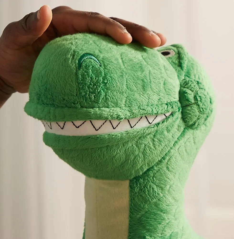 DISNEY STORE Official Toy Story Plush, Rex, Iconic Cuddly Toy Character with Embroidered Eyes and Soft Plush Features, Suitable for All Ages