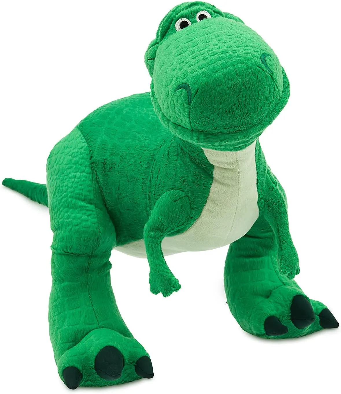 DISNEY STORE Official Toy Story Plush, Rex, Iconic Cuddly Toy Character with Embroidered Eyes and Soft Plush Features, Suitable for All Ages