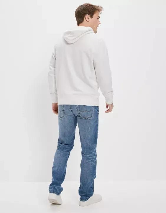 Distressed Athletic Straight Jeans For Men